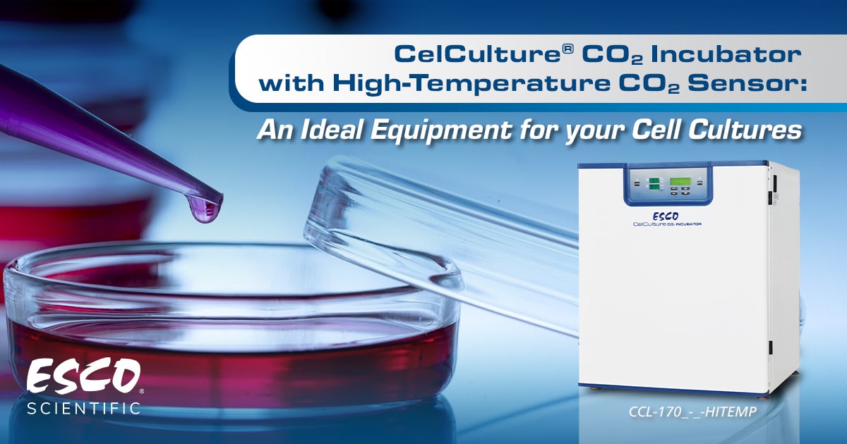 CO₂ Incubator with High-Temperature CO₂ Sensor | Esco Scientific