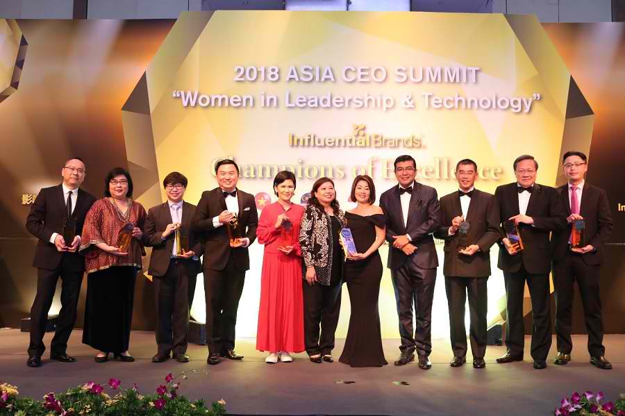 Esco, recognized as Top Employer Brand at Influential Brands® 2018 CEO Asia Summit