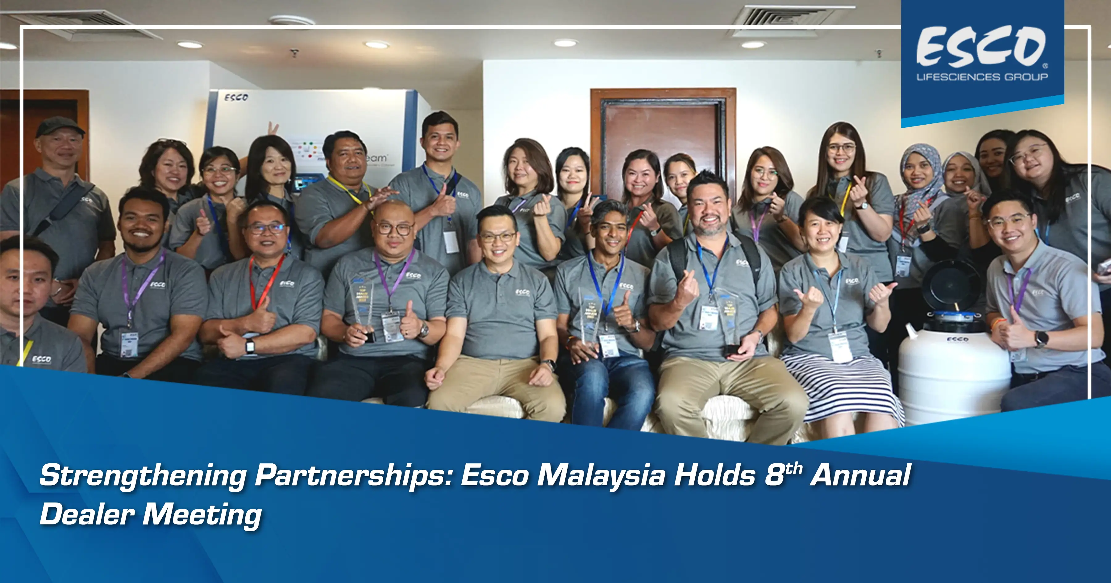 Strengthening Partnerships: Esco Malaysia Holds 8th Annual Dealer Meeting