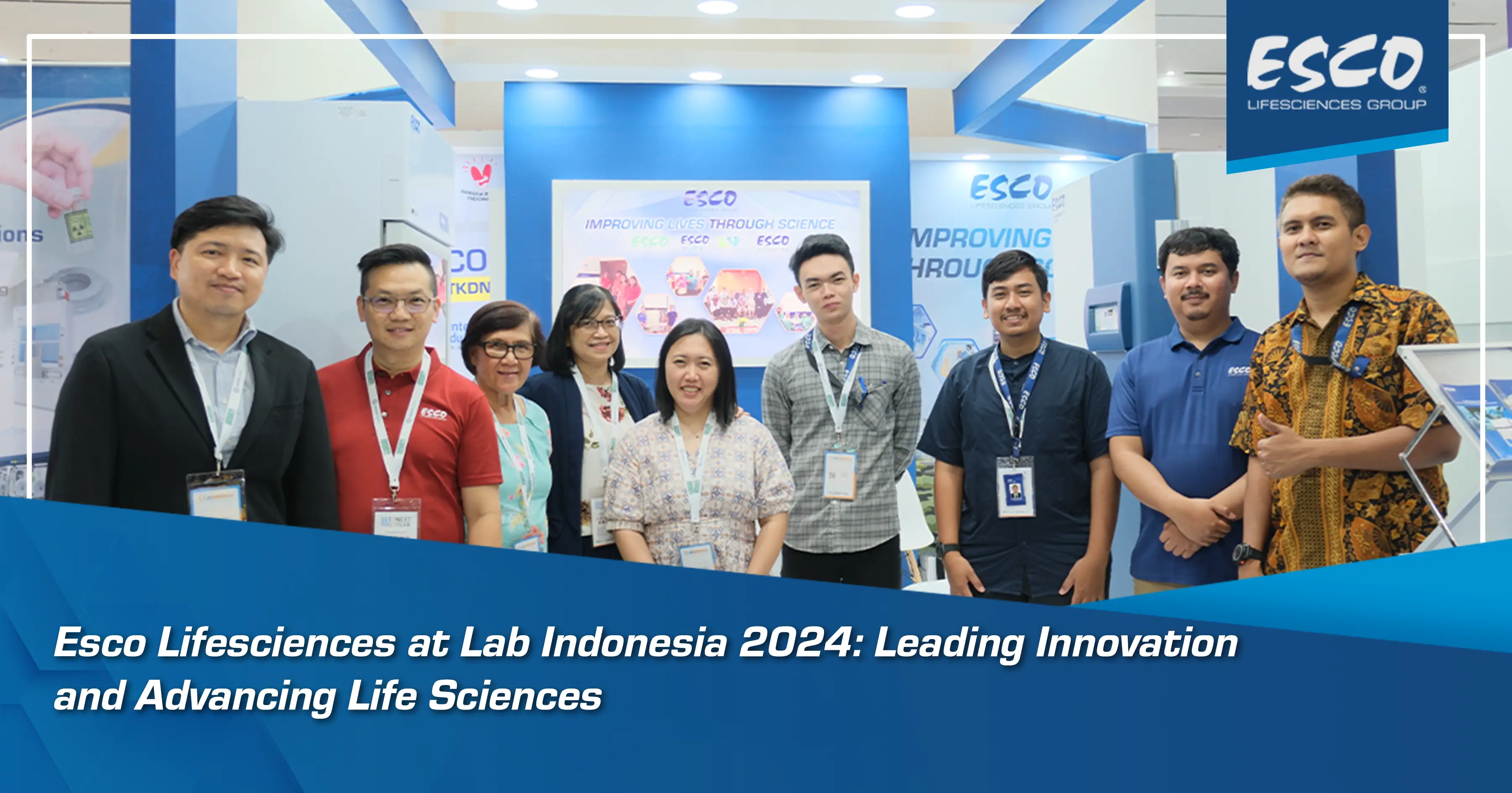 Esco Lifesciences at Lab Indonesia 2024: Leading Innovation and Advancing Life Sciences